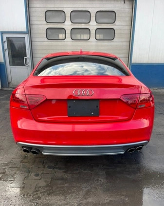 Audi S5 cena 42900 przebieg: 62842, rok produkcji 2013 z Babimost małe 466